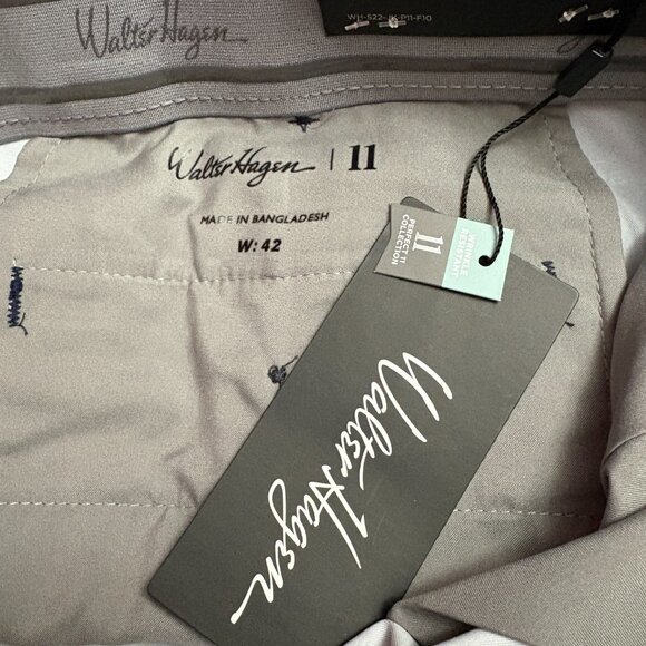 Walter Hagen Men's Perfect 11 "Mini Carts" 10" Golf Shorts - Size: 42 - NWT - Picture 10 of 14